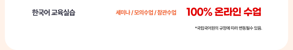 한국어 교육실습