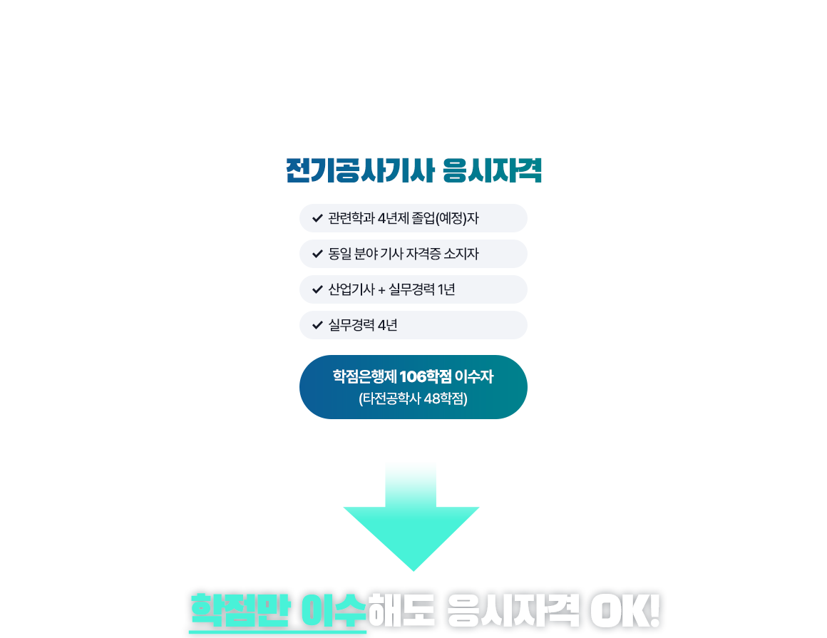 전기공사기사 응시자격